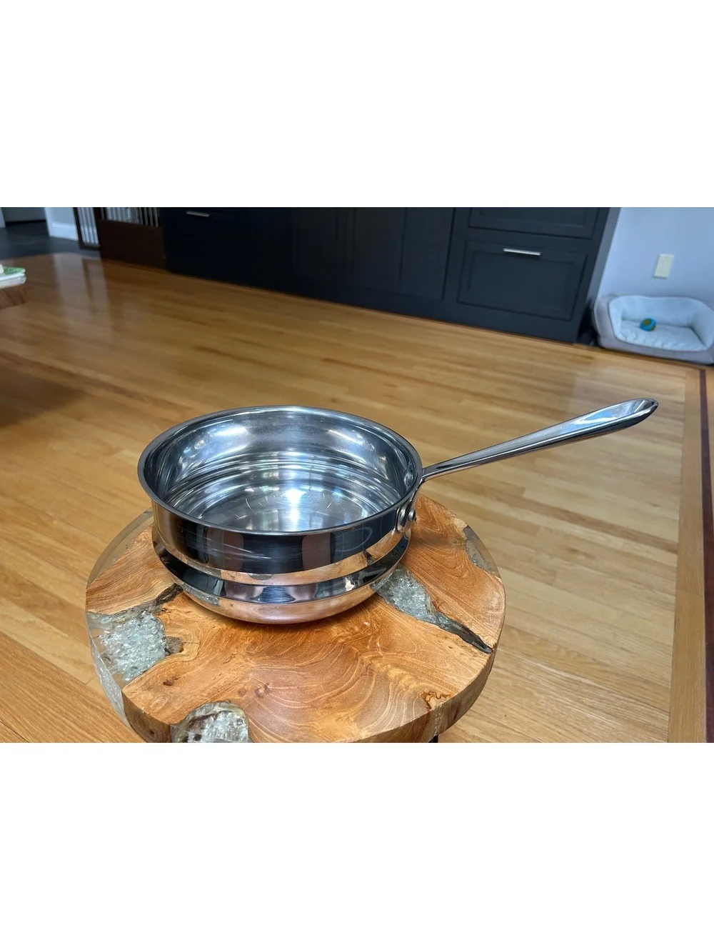 All-Clad Stainless Steel Double Boiler Insert, 3-Quart